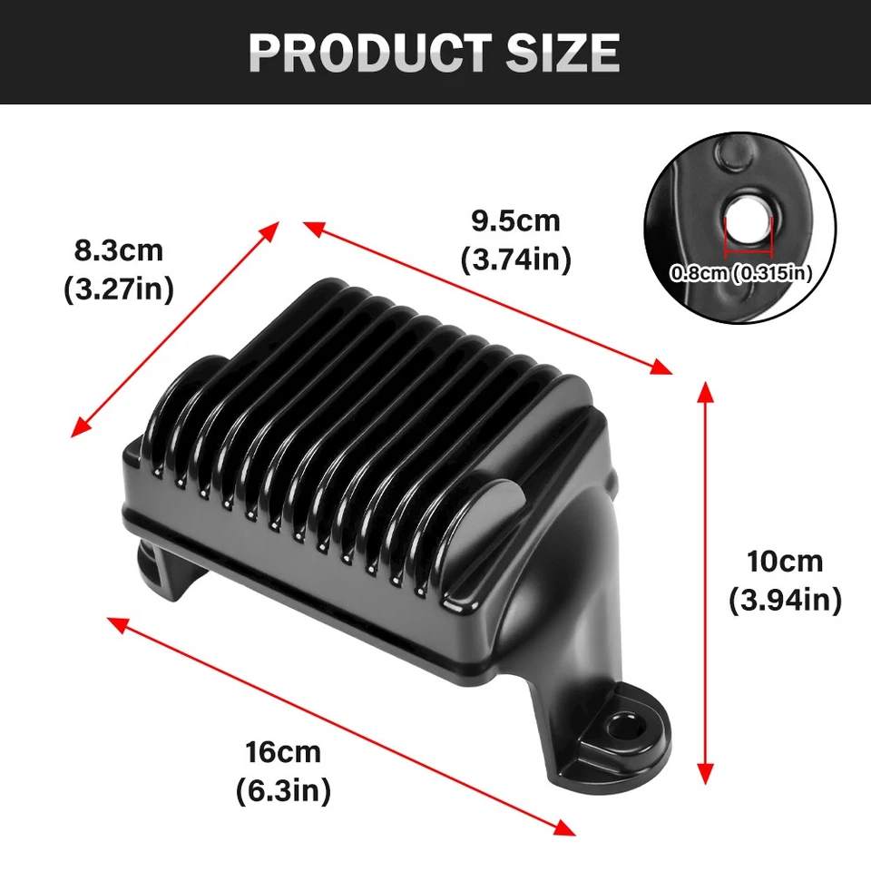 Retificador regulador de tensão 74505-09 74505-09A para Harley Touring 2009-2015 - Imagem 4 de 4