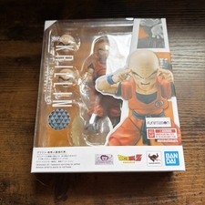 Bandai Dragon Ball Z Krillin Earth's Strongest Man S.H.Figuarts Opened/Complete