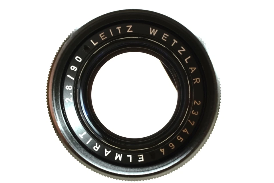 Envío gratuito [COMO NUEVO++ en estuche] Lente negra Leica Leitz Elmarit M 90 mm f2,8 JAPÓN Foto 3 de 4