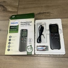 Phillips Voice Tracer Audio Recorder Dictation Model DVT1110 4GB PC Link