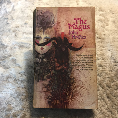 The Magus John Fowles 1973 Dell Psychological Manipulation Thriller Paperback