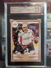 2024-25 Upper Deck Series 1 Hockey ALEX OVECHKIN #OG-5 O-PEE-CHEE GLOSSY KSA 9.5