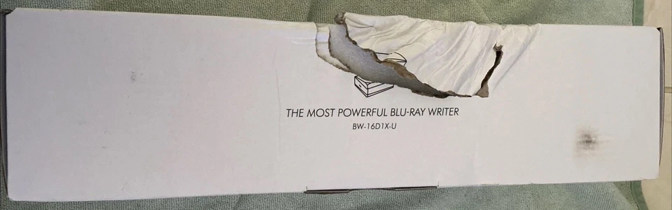 Unidad Asus Turbo USB 3.0 Externa 16x Grabadora Blu-Ray Mac/PC Modelo BW-16D1X-U NUEVA EN CAJA Foto 3 de 4