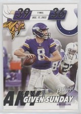 2023 Panini Prestige Any Given Sunday Kirk Cousins #AGS-15 06p8