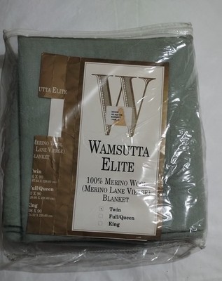 CHATHAN CONSUMER PRODUCTS BY CMI INDUSTRIES, INC. WAMSUTTA ELITE 100% MERINO...