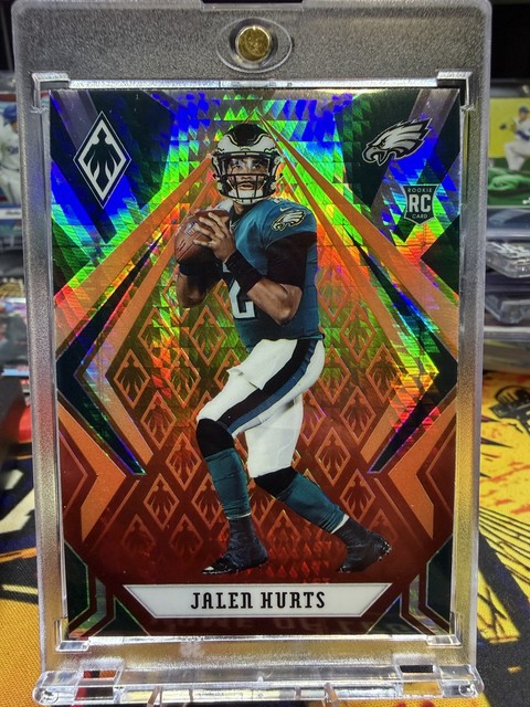 2020 Panini Phoenix #114 Jalen Hurts Fire Burst