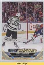 2024 Upper Deck Extended Series UD Canvas Achievement Wyatt Johnston #CA-3 READ