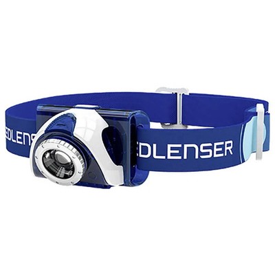 Ledlenser Stirnlampe Kopflampe LED batteriebetrieben Blau 100 lm 40 h543