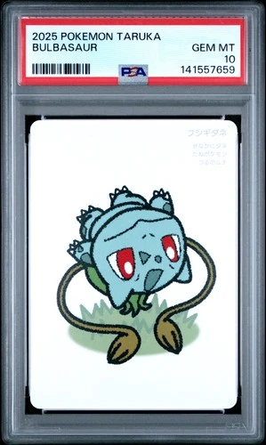 2025 POKEMON TARUKA BULBASAUR PSA 10