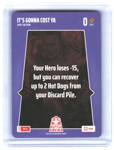 Bo Jackson Battle Arena - It's Gonna Cost Ya 0 SSP -PL-4
