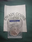 2021 (W) American Silver Eagle MS 70 First Strike Emergency Production E5-39