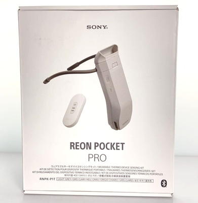 美品 REON POCKET PRO (RNPK-P1T)＋センシングデバイス Sony Reon Pocket Pro Sensing Kit RNPK-P1T Wearable Thermo Device