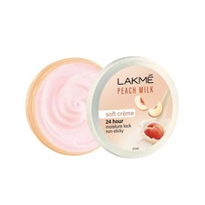 Lakme Peach Milk Soft Creme, Light Weight With 24Hr Moisture Lock Cream, 250 G