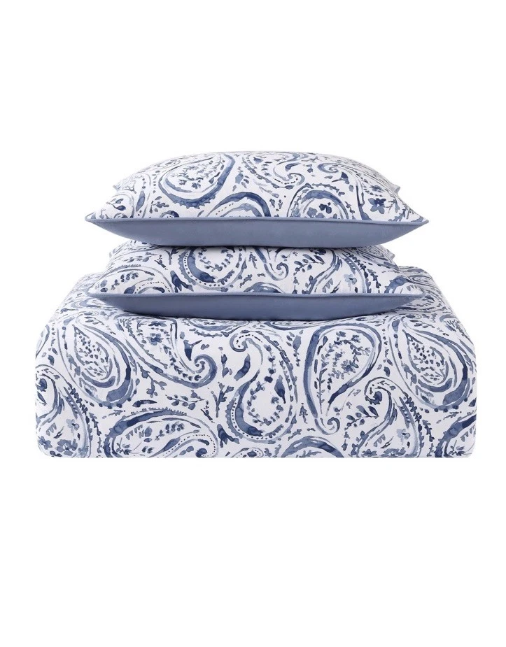 Oceanfront Resort Indienne Paisley 100% Cotton Duvet Set - FULL/QUEEN 3 Pc - Image 4 of 4
