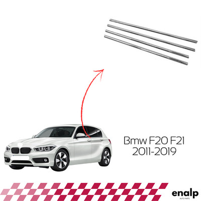 Chrome Windows Frame Trim 4 Pcs For BMW F20-F21 2011-2019