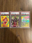 Michael Jordan Card Lot 1996 Z Force PSA 7 1992 UD Hologram PSA 6 & Stick Ums