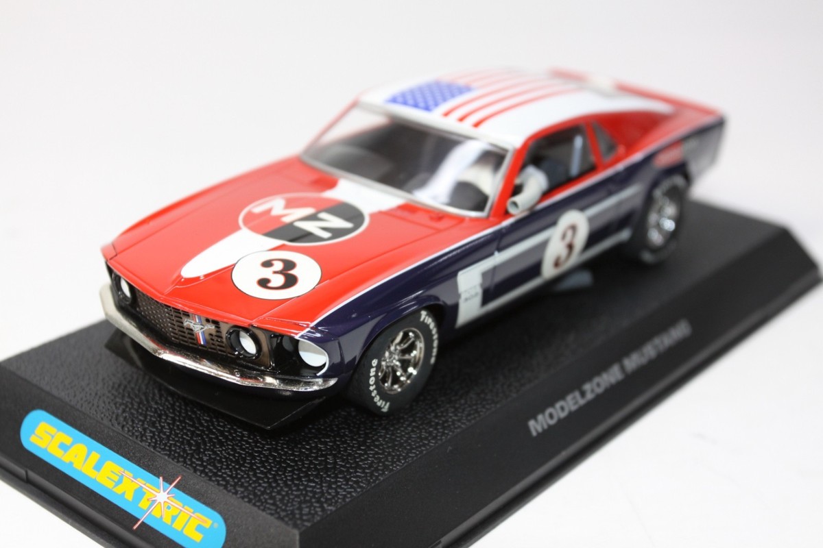 Scalextric Slot Car 1/32 Ford Mustang Modelzone #3 Limited Edition