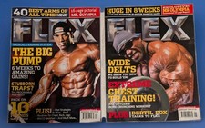 FLEX - BodyBuilding Magazines December 05 and January 06 condition like new 