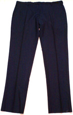 Jos A Bank Reserve Blue Dress Pants Marzotto Italy 100 Wool, Mens 46 Long