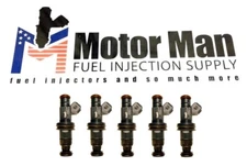 Motor Man - 9445156 3120 Flow Matched Fuel Injector Set Volvo S70 V70 2.4L L5