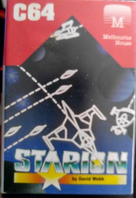 Starion (Melbourne House 1985) Commodore C64 (Tape) (Game Box Manual) 100% ok 