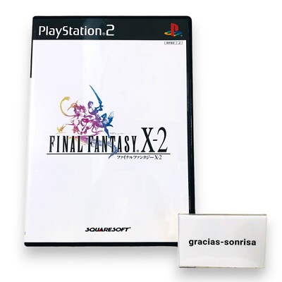 FINAL FANTASY X-2 PlayStation2 PS2 Role Playing Game SQUARESOFT FROM JAPAN