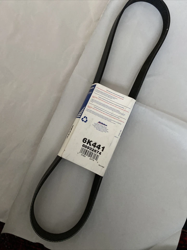 Cinturón Serpentine Estándar ACDelco 6K441 Foto 3 de 4