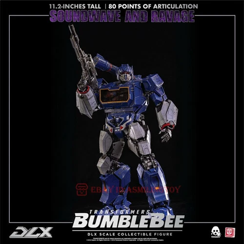 Threezero 3Z0160 Transforms Bumblebee Soundwave and Ravage DLX Figure - Picture 5 of 15