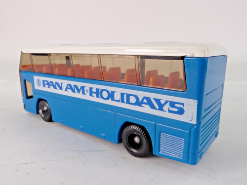 LLedo Nr. 3, Doppeldecker Reisebus PAN AM HOLIDAYS, Diecast, ca. HO 1/87 - Picture 2 of 6