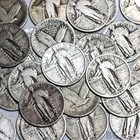 1 Standing Liberty Quarters , 90% Silver Coin Lot, Circulated, Choose How Many!