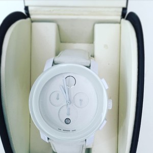 movado bold leather