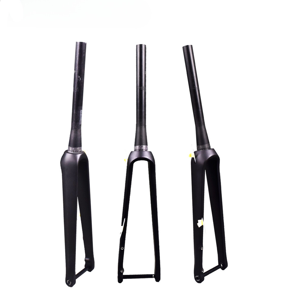Carbon Road Bike Rigid Fork 700C Thru Axle 100*12mm Disc