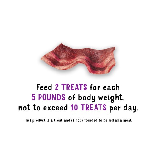 Strips Small Dog Treats Fun Size Original with Real Bacon Flavor Chews,25oz - Picture 9 of 10