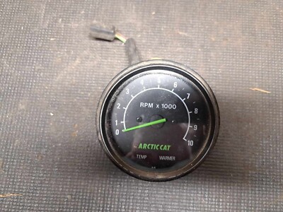 1991 - 1994 Arctic Cat Snowmobile Tachometer RPM X1000 TEMP WARMER 0620-067