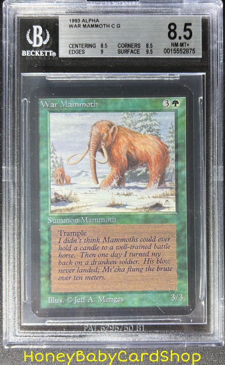 Buy War Mammoth Alpha Edition Regular online | eBay