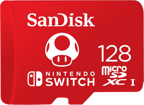 Sandisk 128GB Microsdxc Card for Nintendo Switch Consoles, Super Mario Edition, - Picture 2 of 12