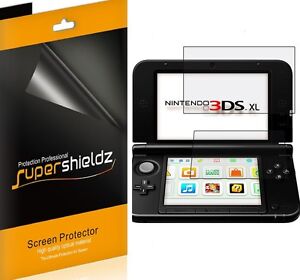 3x Supershieldz Clear Lcd Screen Protector Shield Cover For Nintendo 3ds Xl Ebay