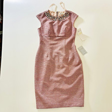 NWT Eliza J # EJ6M1674 Silver Sparkle Cocktail Dress - Size 2 - Jewel