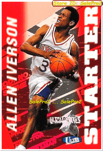 100++ ALLEN IVERSON NBA SINGLES ROOKIE INSERT GAME JERSEY SET LOT YOU PICK LIST - Picture 21 of 66