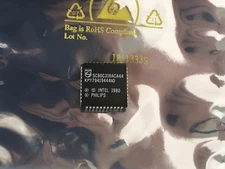 NEW Phillips SC80C31BACA44 CMOS Single-Chip 8-Bit Microcontroller