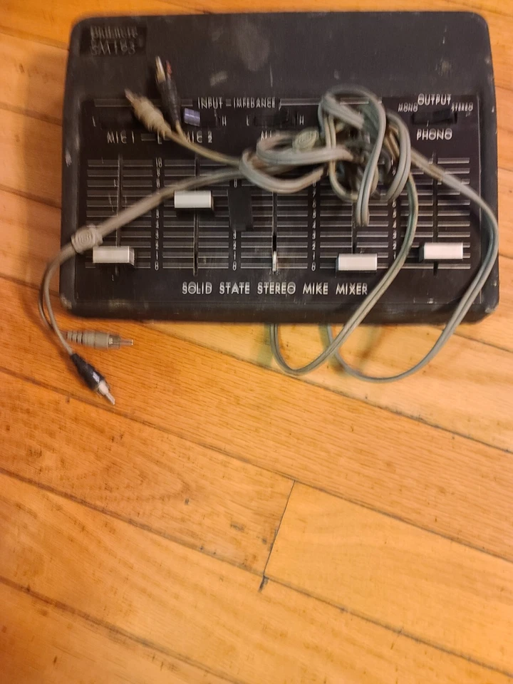 Mezclador Mike de estado sólido PHILMORE modelo SM195 {LT-8} Foto 2 de 2