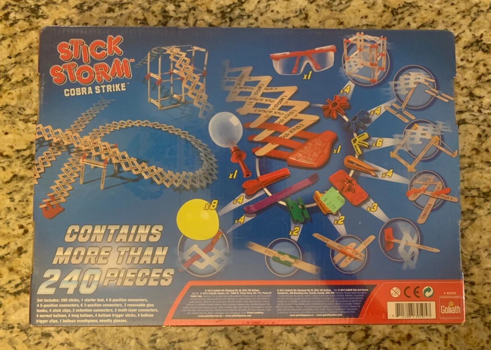 Stick Storm Cobra Strike Game Brand New Factory Sealed!!! Goliath - Image 2 of 3