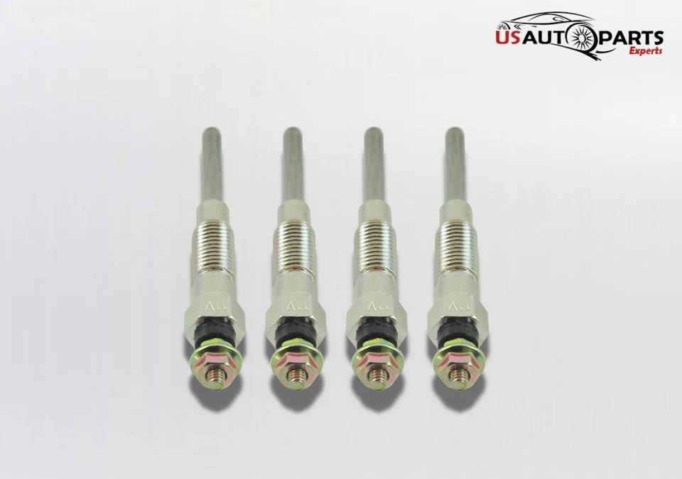 Bujías incandescentes nuevas (juego de 4) para Isuzu NPR GMC Chevrolet 4HE1 4,8 L 99-04 JAPÓN Foto 4 de 4