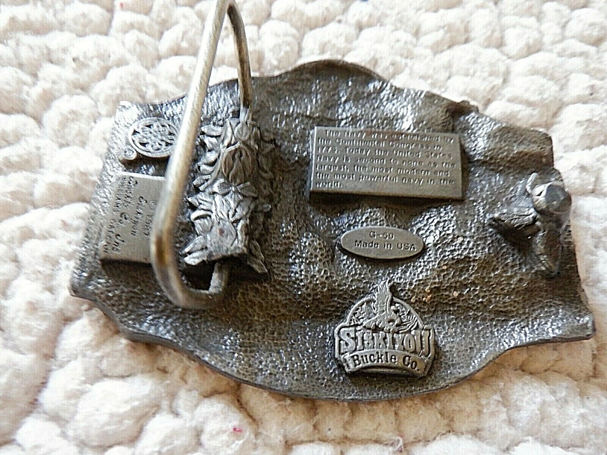 Navy belt buckles cheap