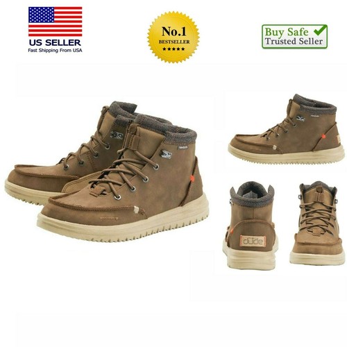 HEY DUDE 113301500 MEN'S BRADLEY BROWN 
