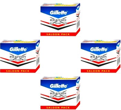 Gillette Wilkinson Sword Double Edge Safety Razor Blades 200 Pcs