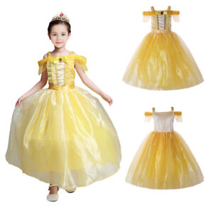 beauty and the beast fancy dress childrens