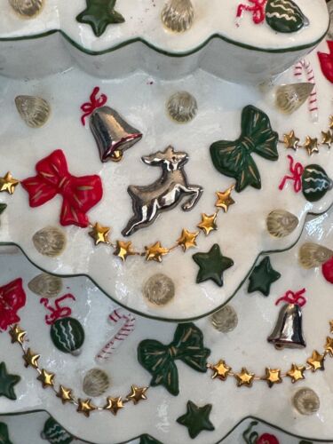 "Árbol mágico de Navidad Danbury vintage como nuevo porcelana blanca iluminada vacaciones 19""" - Imagen 19 de 22