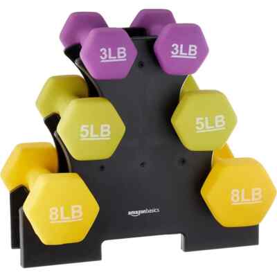 Neoprene Coated Hexagon Workout Dumbbell Hand Weight Hexagon Workout Dumbbells