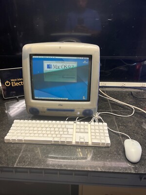 Apple iMac G3 400 Indigo -POOR SHAPE BUT FUNCTIONAL | eBay
